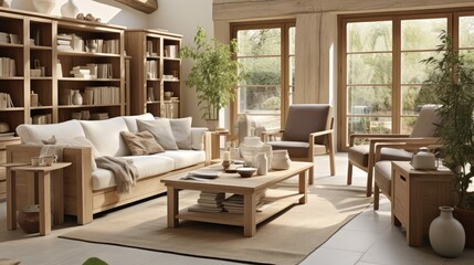 Fototapeta premium living light oak