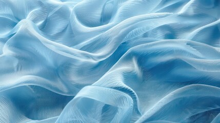 Obraz premium Arctic light blue abstract vintage fabric background for design. Fabric cloth canvas texture. Rough, grain. Matte