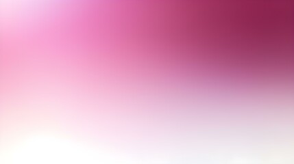 Gradient Background with soft Shapes fading from Magenta to White. Elegant Presentation Template