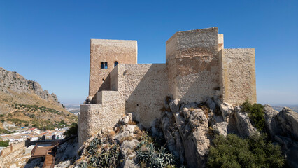 Castillo de Luque en la provincia de Córdoba, Andalucía
