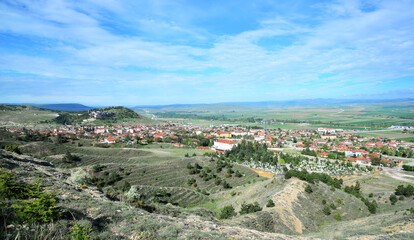 Fototapeta premium A view from the Historical Seyitgazi Town in Eskisehir, Turkey