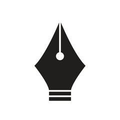 Pen Tool Icon Vector Illustration Flat Design