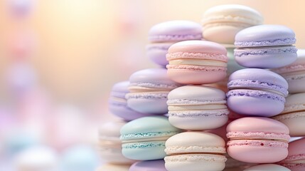 Obraz premium macaron pastel dream