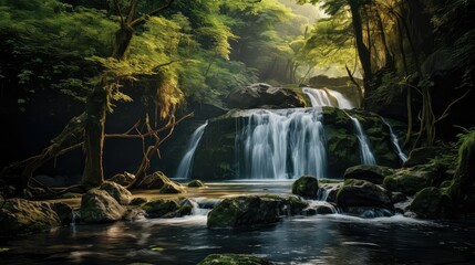 majestic sunny nature