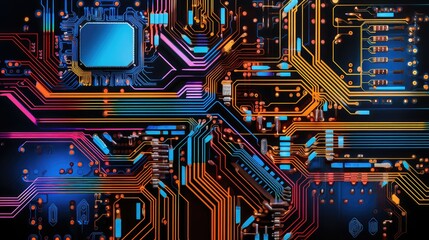 progress abstract technology background