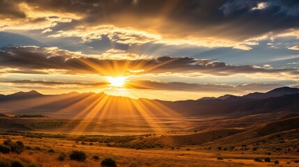 sunlight star burst background