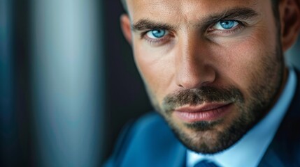 Obraz premium Serious and motivated professional with a determined look