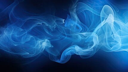 Fototapeta premium intricate blue smoke texture