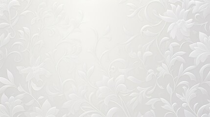 floral light grey pattern background