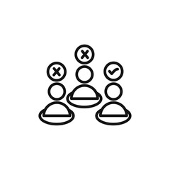 Candidate icon vector set collection for web