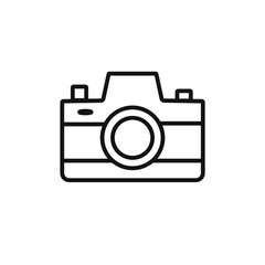 Camera icon vector set collection for web