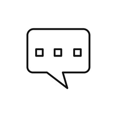 Comment icon vector set collection for web