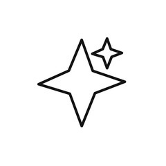 Diamond star icon vector set collection for web