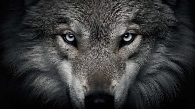 fur gray graphics