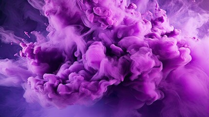 Fototapeta premium dynamic smoke purple