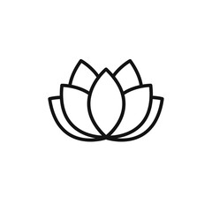 Lotus Icon vector set collection for web