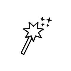 magic wand icon vector set collection for web