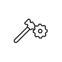 Repair icon vector set collection for web