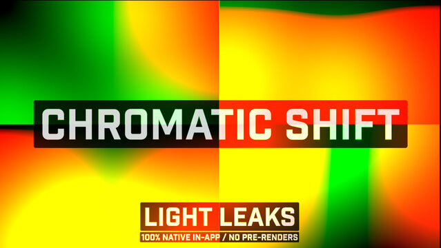 Chromatic Shift Organic Light Leaks Motion Overlays