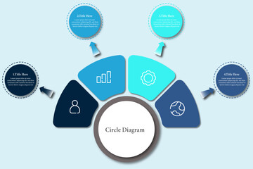 Circle Diagram infographic 4