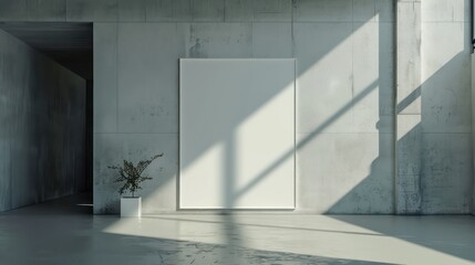 Obraz premium interior room empty wall copy space cozy and comfort interior decoration for creativity ideas home interior concept background