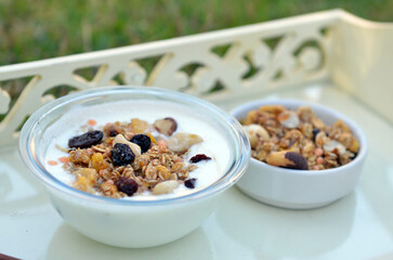 Iogurte com granola
