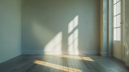 Obraz premium empty room with wall mockup copy space, interior, cozy concept design