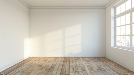 Obraz premium empty wall interior copy space, cozy apartment concept design