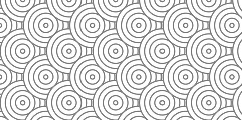 Vector Overlapping Pattern Minimal diamond geometric wave spiral and abstract circle wave line. white and gray color seamless tile stripe geometric create retro line backdrop white pattern background.