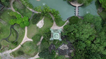 Mangal das Garças Portal da Amazônia Belém Pará Brasil Natureza Jardim Botânico Animais Aves Vegetação Tropical Paisagem Passeio Cultura Exposição Ambiente Natural Fauna Flora Ecoturismo Lago Drone PA