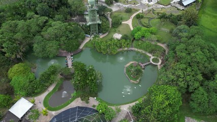 Mangal das Garças Portal da Amazônia Belém Pará Brasil Natureza Jardim Botânico Animais Aves Vegetação Tropical Paisagem Passeio Cultura Exposição Ambiente Natural Fauna Flora Ecoturismo Lago Drone PA