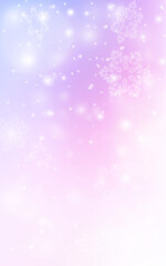 Christmas. New Year. Christmas winter festive background with blue color with snowflakes texture, night snow. Eps 10