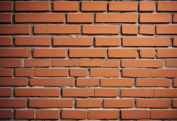 Obraz premium New regular red bricks