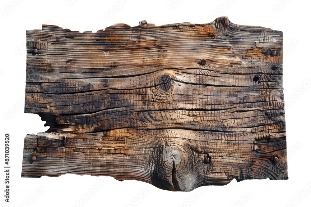 Poster A close-up shot of a wooden surface with a smooth texture, suitable for use in designs and graphics