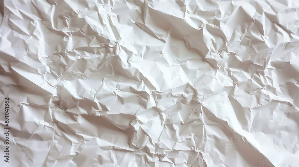 Poster a close-up shot of a sheet of white paper with a smooth, even surface