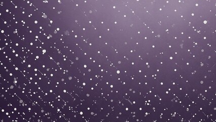 Purple background with abstract small white dots