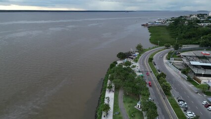 Mangal das Garças Portal da Amazônia Belém Pará Brasil Natureza Jardim Botânico Animais Aves Vegetação Tropical Paisagem Passeio Cultura Exposição Ambiente Natural Fauna Flora Ecoturismo Lago Drone PA