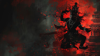 Crimson Calligraphy: Sanskrit and the Dancing Demon