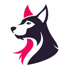 Dog logo icon Vector Illustration 