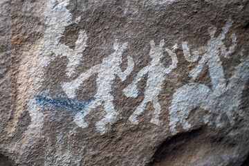 Hueco Tanks East Mountain Pictographs