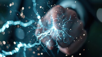 An advanced mentorship program where electric spirits guide young entrepreneurs