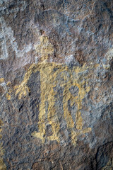 Hueco Tanks East Mountain Pictographs