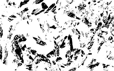 Rough black and white texture vector. Distressed overlay texture. Grunge background. Abstract textured effect. Vector Illustration. Black isolated on white background. EPS10