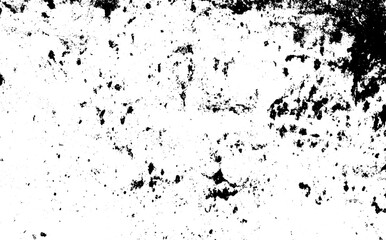 Rough black and white texture vector. Distressed overlay texture. Grunge background. Abstract textured effect. Vector Illustration. Black isolated on white background. EPS10