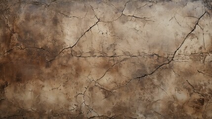 cracked brown concrete texture