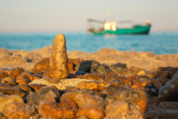 rocks on the beach