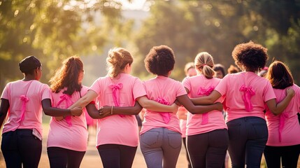 unity pink ribbon breast