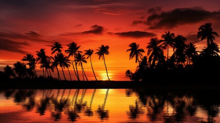 fiery red yellow