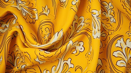 geometric yellow pattern