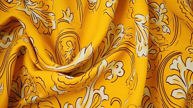 geometric yellow pattern